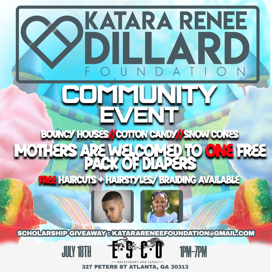 Katara Renee Dillard Foundation Commuity Event